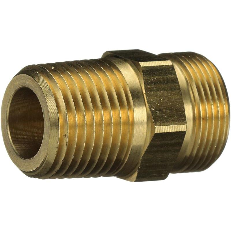 GATES G33030-0606 Male Air Brake to Male Pipe Adapter (Air Brake for Rubber Hose)