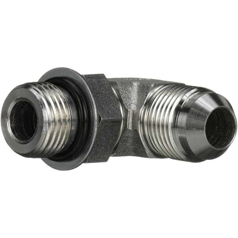 GATES G60312-0504 Male O-Ring Boss to Male JIC 37 Flare - 90 (SAE to SAE)