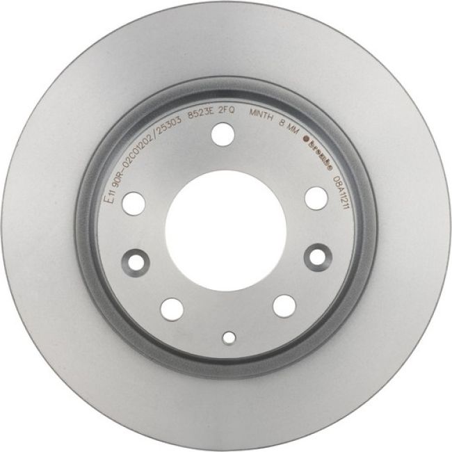 Brembo 08.A112.11 Brembo UV Coated Solid Brake Rotor