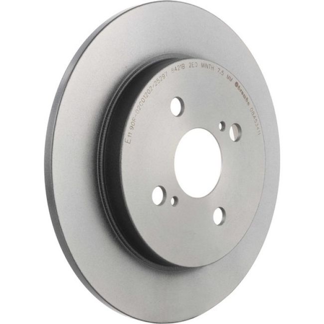 Brembo 08.A534.11 Brembo UV Coated Solid Brake Rotor