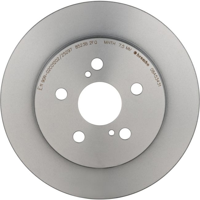 Brembo 08.A534.31 Brembo UV Coated Solid Brake Rotor