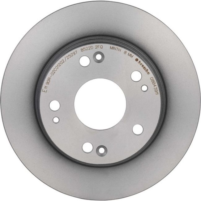 Brembo 08.B439.11 Brembo UV Coated Solid Brake Rotor