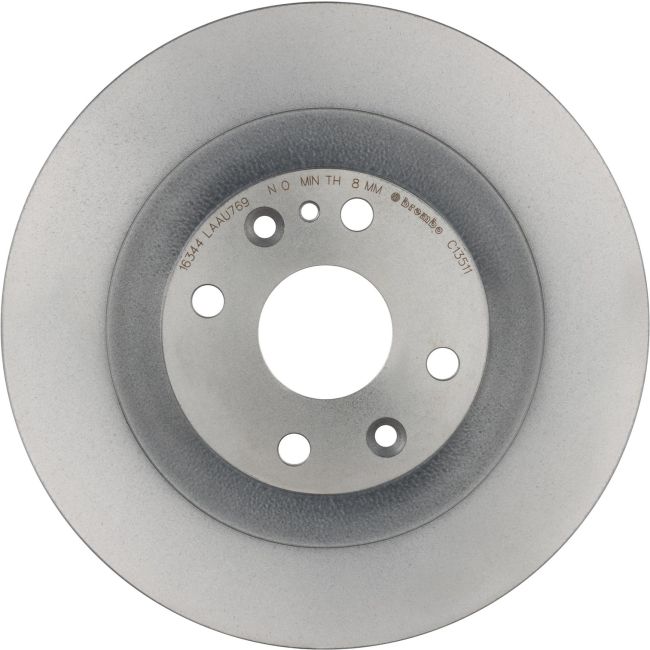 Brembo 08.C135.11 Brembo UV Coated Solid Brake Rotor