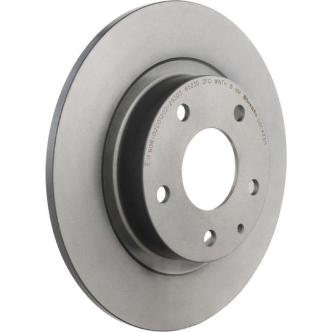 Brembo 08.C423.11 Brembo UV Coated Solid Brake Rotor