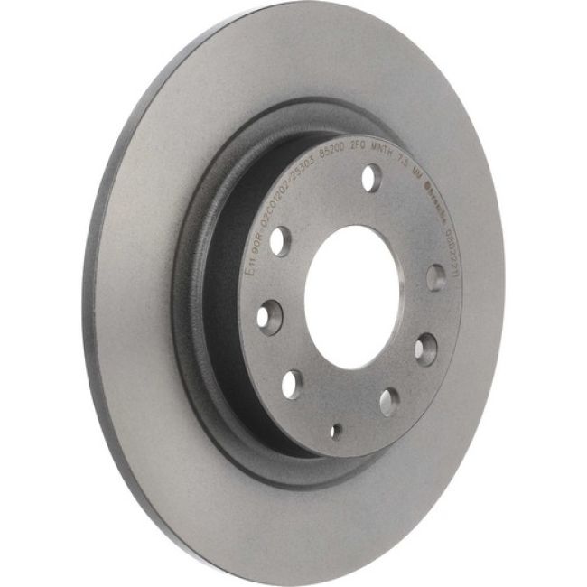 Brembo 08.D222.11 Brembo UV Coated Solid Brake Rotor