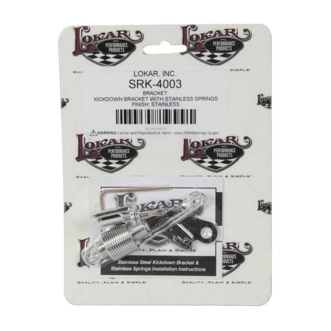 LOKAR LOKSRK-4003 Stainless Steel Kickdown Bracket With Stainless