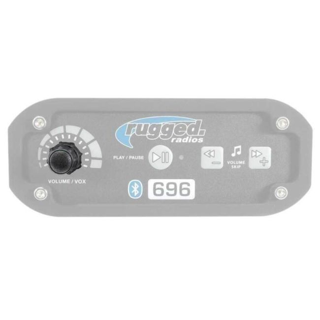 Rugged Radios KNOBS-RRP696 Replacement Volume and VOX Knob Set for 696 696 Plus and STX Intercoms