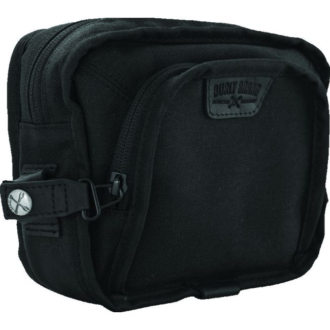 Burly Brand B15-1012B Handlebar Bag - Black