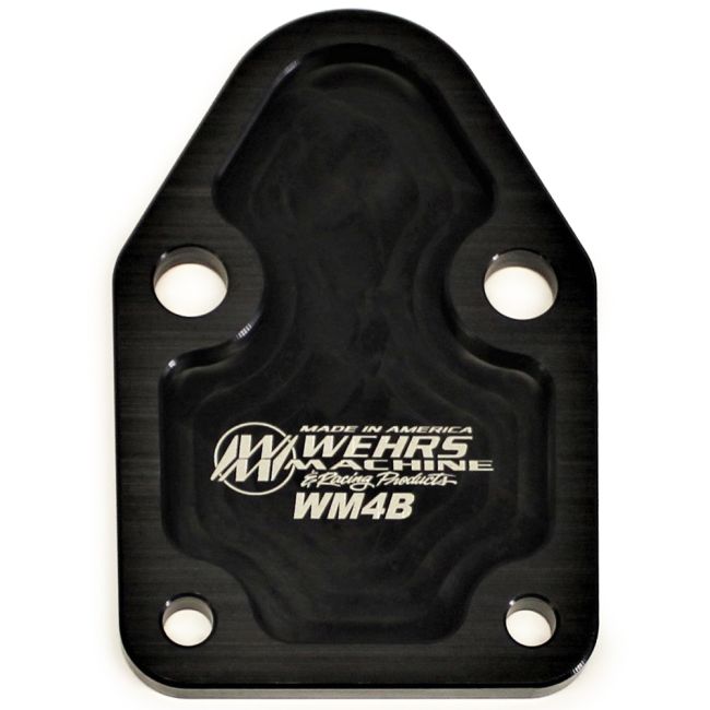 WEHRS MACHINE WEHWM4B SBC Fuel Pump Blockoff