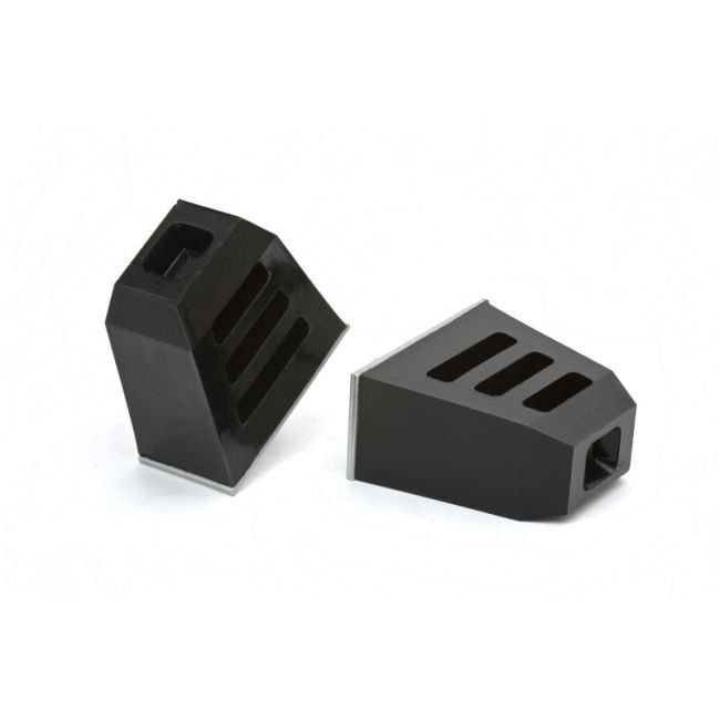 Daystar Single Stud Competition Style Bump Stop 4.5 Inch Tall 4.5 Inch Long 2.5 Inch
