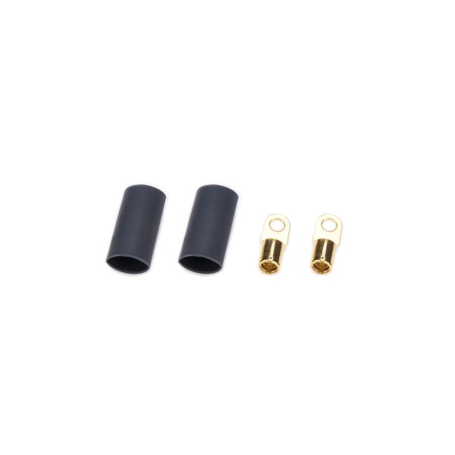 QUICKCAR RACING PRODUCTS QRP57-465 Ring Terminal #8 8 Ga w/Heat Shrink Pair