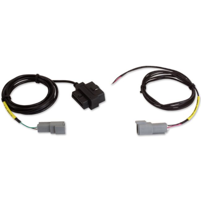 AEM CD-7/CD-7L Plug & Play Adapter Harness for OBDII CAN Bus Including Power Cable