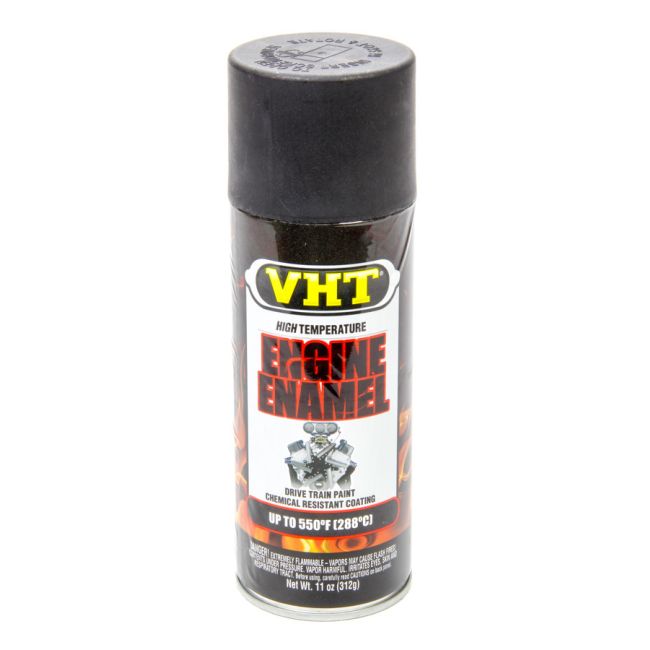 VHT SP130 BLK ENGINE ENAMEL FLAT