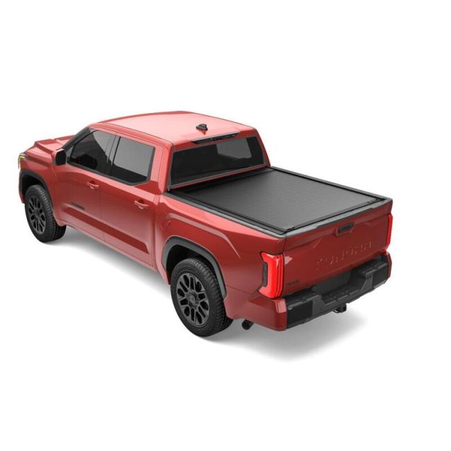 Retrax 70861 2022 Toyota Tundra CrewMax 5.5ft Bed w/ Deck Rail System PowertraxONE MX