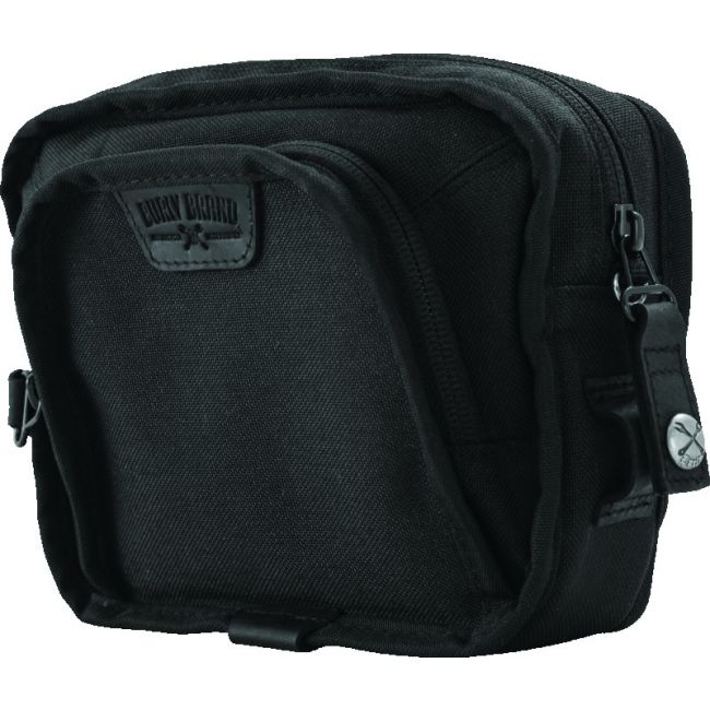 Burly Brand B15-1012B Handlebar Bag - Black
