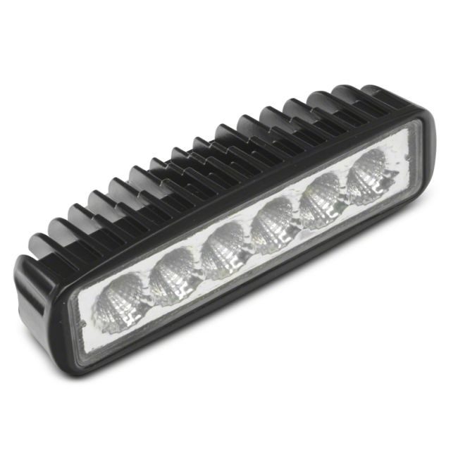 Raxiom J108313 6-In Slim 6-LED Off-Road Light Flood Beam Universal (Some Adaptation May Be Required)