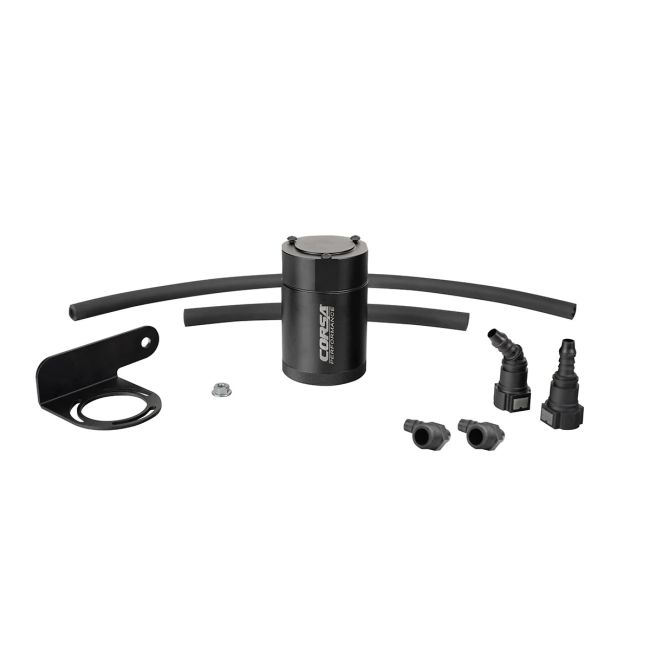 Corsa Performance CC0011 CORSA Performance 3 oz. aluminum oil catch can with mounting bracket