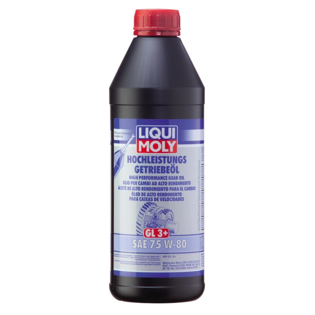 LIQUI MOLY 22080 Hochleistungs-Getriebel (GL3+) SAE 75W-80