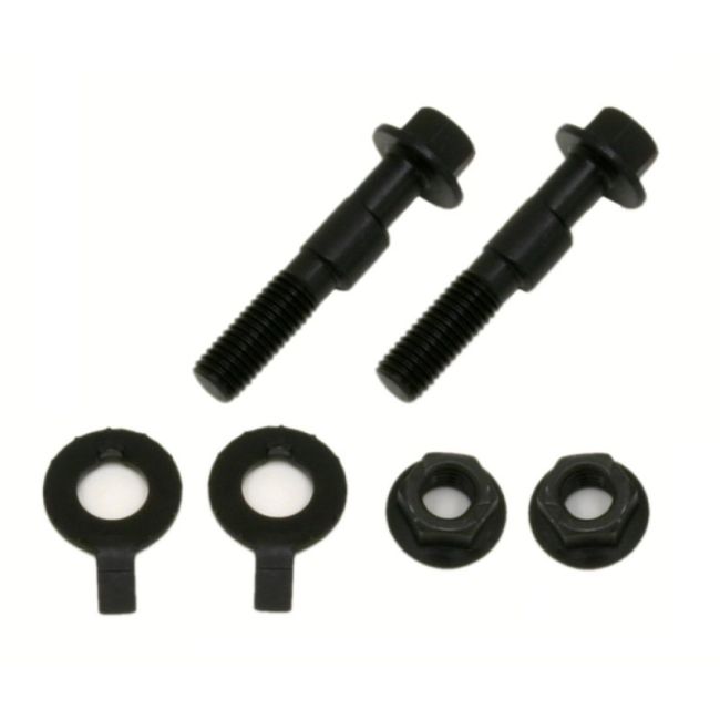 BMR 05-14 S197 Mustang Front Camber Bolts (2 Degree Offset) - Black