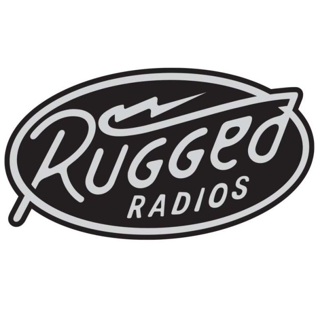 Rugged Radios STICKER-5BOLT-NI Bolt Logo Sticker