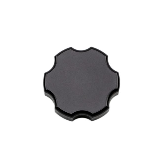 Wehrli WCF100258 98-23 Dodge Ram 5.9L/6.7L Cummins Billet Aluminum Brake Master Cylinder Cap - Black Anodized