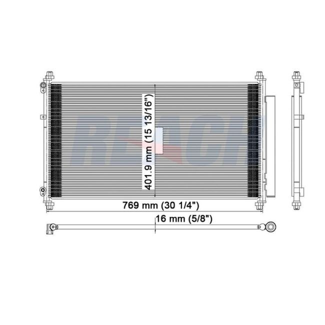 Reach International 31-3246 A/C Condenser
