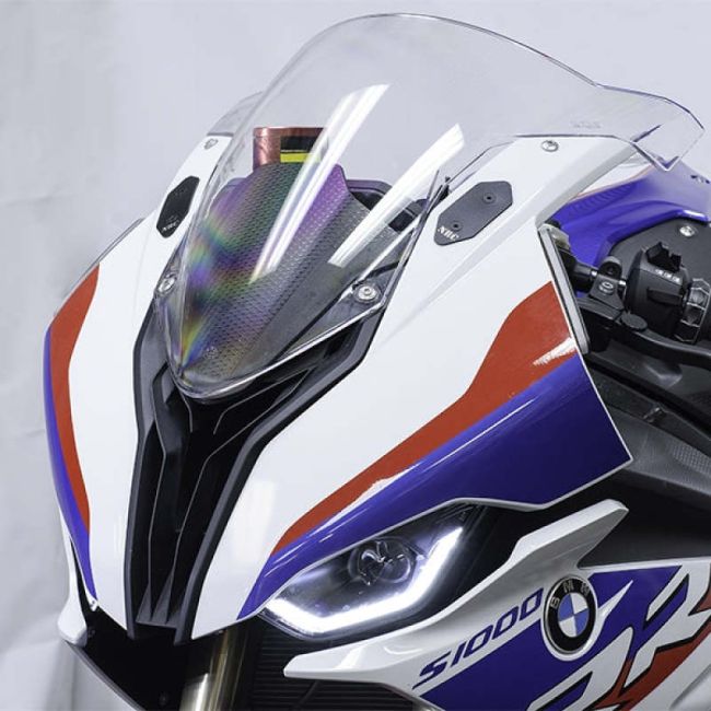 New Rage Cycles S1K20-MBO 20+ BMW S1000RR Mirror Block Off Plates