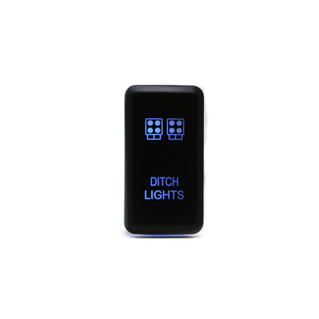 Cali Raised LED CR2392 Cali Raised Tall Style Toyota Oem Style Ditch Lights Switch - Blue