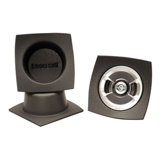 Design Engineering 50321 Speaker Baffles 5.25in Round Slim 2pk
