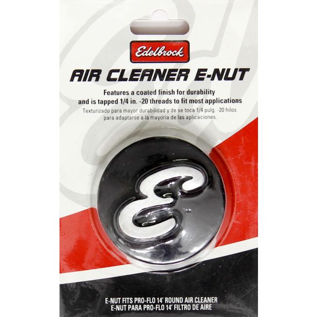 EDELBROCK EDE4271 Nut - Air Cleaner 2-1/8 Dia. Black Anodiized