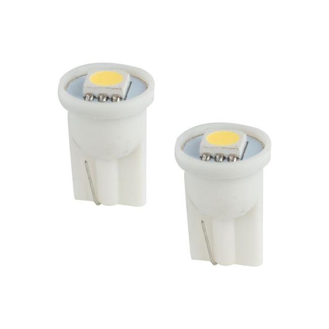 Oracle Lighting 4806-001 T10 1 LED 3-Chip SMD Bulbs, Cool White, Pair