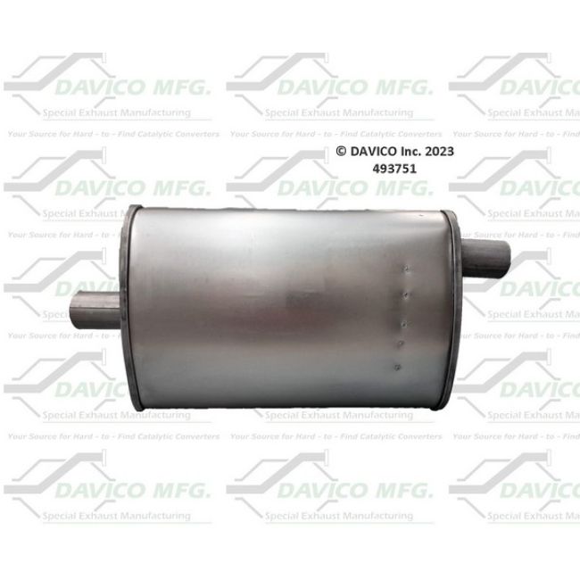Davico Mfg 493751 Universal Fit Muffler