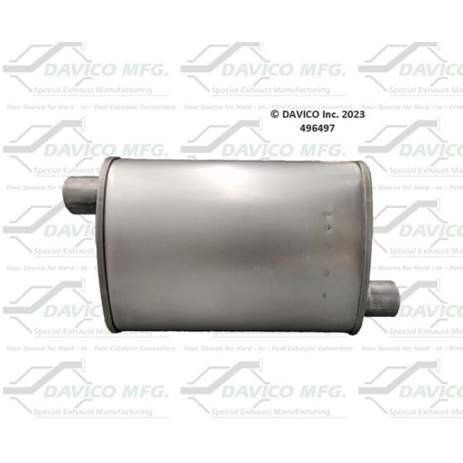 Davico Mfg 496497 Universal Fit Muffler