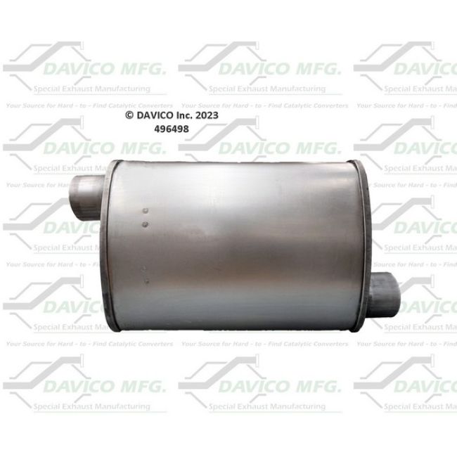 Davico Mfg 496498 Universal Fit Muffler