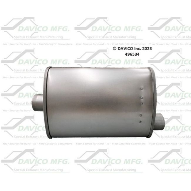 Davico Mfg 496534 Universal Fit Muffler