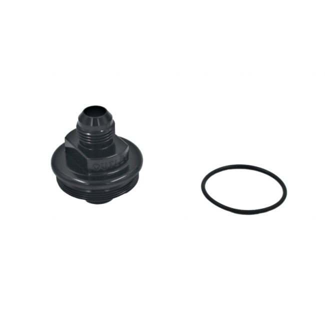 Fuelab 108020101-7 Replacement Filter Cap -10AN Outlet - Black
