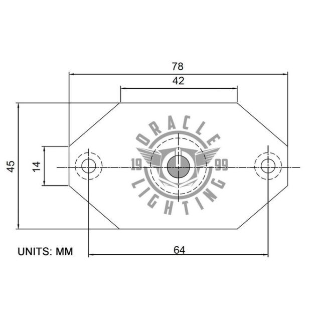 Oracle Lighting 5848-504 ORACLE Lighting Magnet Adapter Kit for LED Rock Lights