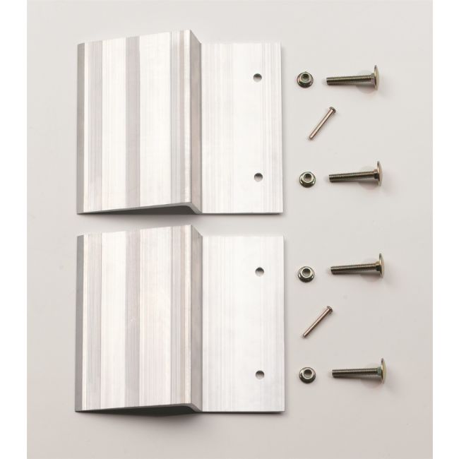 Lund Universal Ramp Kit For 2X8in To 2X10in Planks 9X7.5X2.25in - Silver