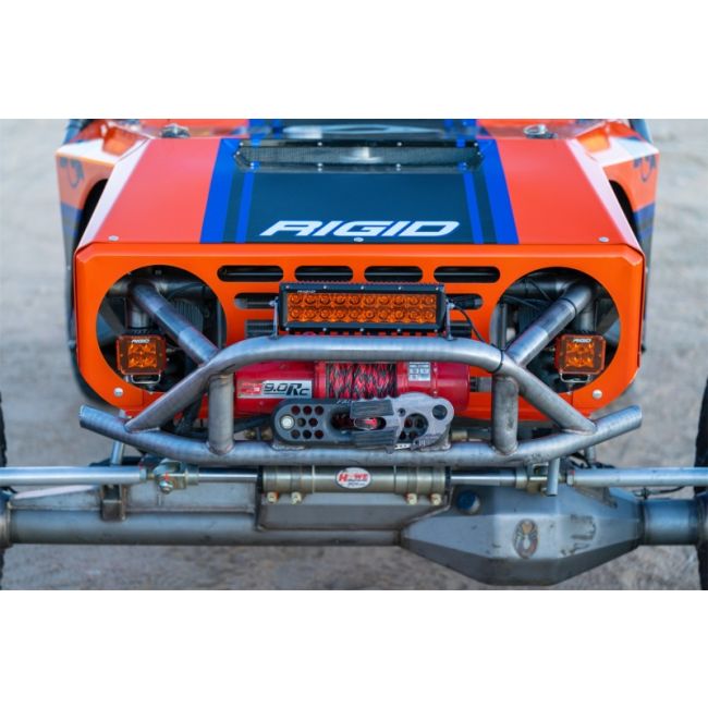 Rigid Industries Protective Polycarbonate Cover - Dually/D2 - Amber
