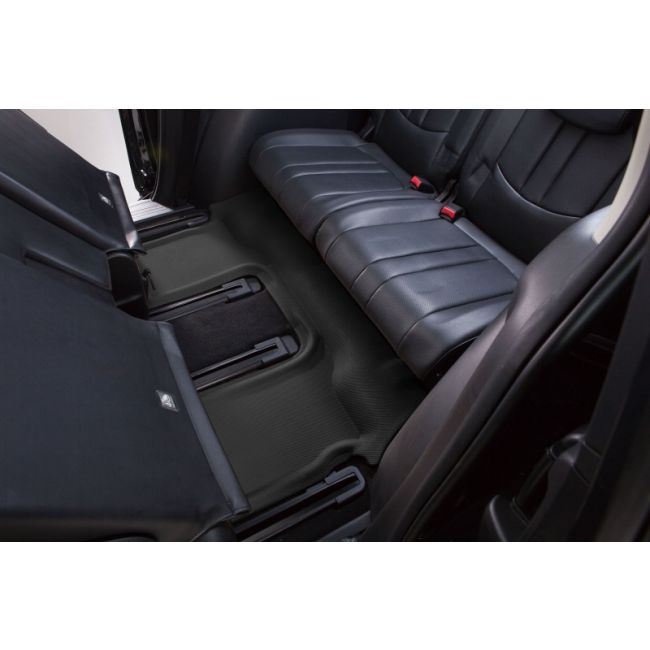 3D MAXpider 2016-2020 Tesla Model X 6-Seats Kagu 3rd Row Floormats - Black