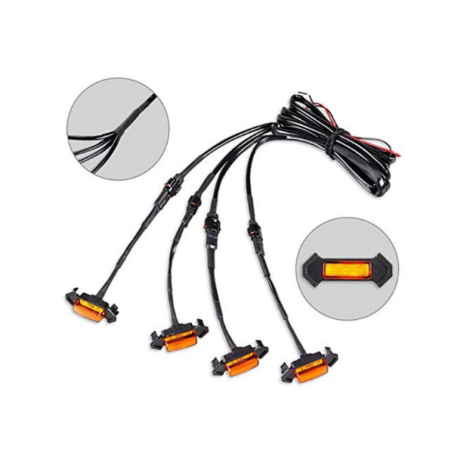 Cali Raised LED CR3688 Cali Raised 16-23 Toyota Tacoma Trd Pro Grille Raptor Led Light Kit
