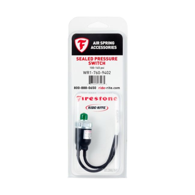 Firestone 9402 Sealed Air Pressure Switch 110-145 PSI - Single (WR17609402)