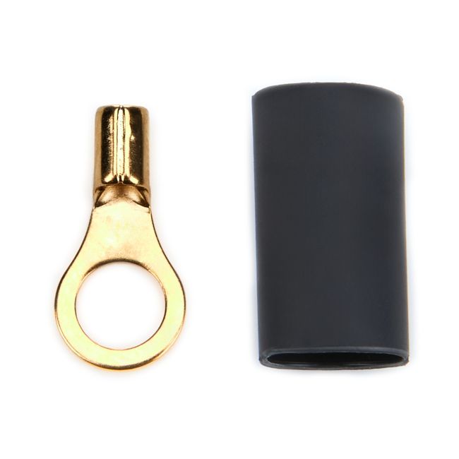 QUICKCAR RACING PRODUCTS QRP57-477 Ring Terminal #10 22-16 GA. Pair w/Heat Shrink