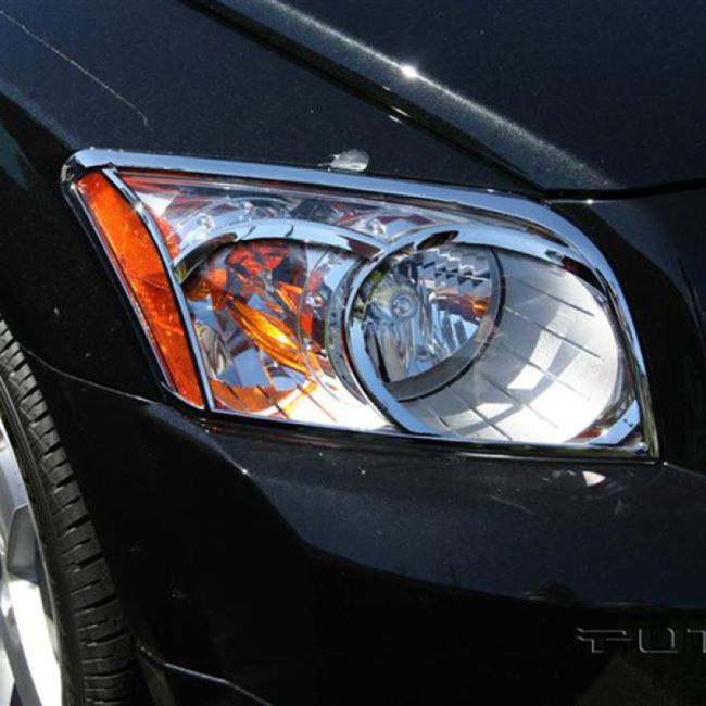 Putco 403833 07-10 Dodge Caliber Head Lamp Overlays & Rings