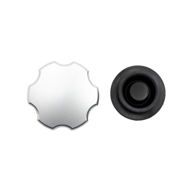 Wehrli WCF100215 99-24 GM 1500/2500/3500 Billet Aluminum Brake Master Cylinder Cap - Clear Anodized