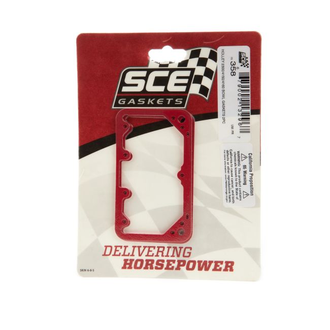 SCE GASKETS 358 HOLLEY 2300/4150/4160 BOWL GASKETS 2PC