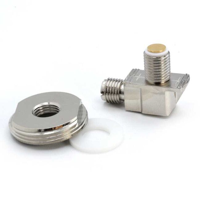 Rugged Radios NMO-MINI-BULKHEAD NMO Bulkhead with Mini UHF Female Connector
