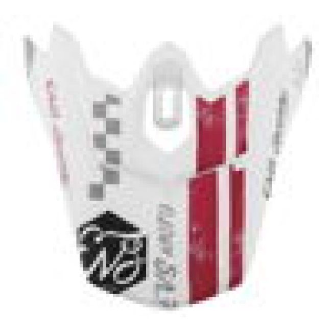 EVS H16T3F-VSMW T3 Fury Visor - Matte White
