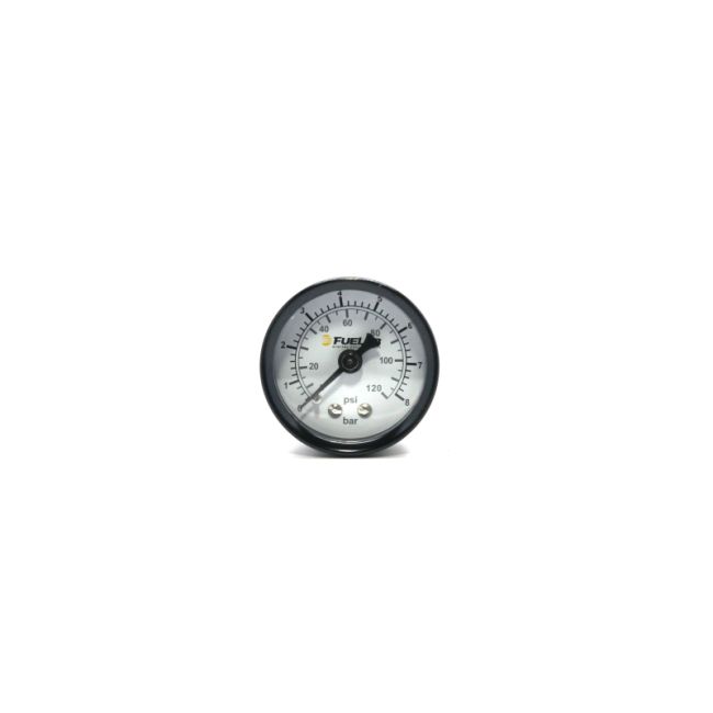 Fuel Pressure Gauge EFI 0-120psi bar & psi