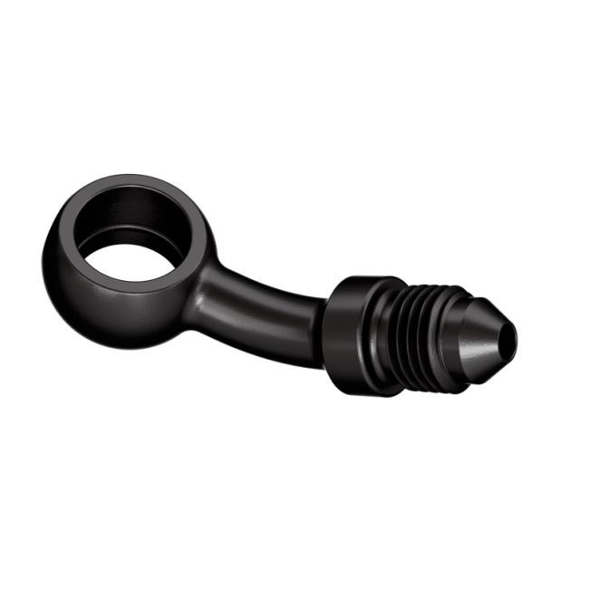 Goodridge P593-03-04ZBK 35 Deg Banjo Adaptor for 7/16 Bolt